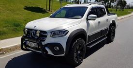 Mercedes X-Class 2017–2020 Rozšiřovače blatníků (ABS) fotografie 6