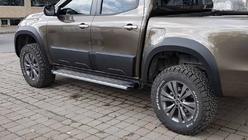 Mercedes X-Class 2017–2020 Rozšiřovače blatníků (ABS) fotografie 7
