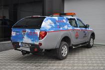 Mitsubishi L200 2006–2015 Hardtop Canopy Commercial fotografie 2