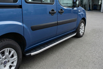 Fiat Doblo I 2001–2005 Boční prahy Fullmond (2 ks, hliníkové) fotografie 1