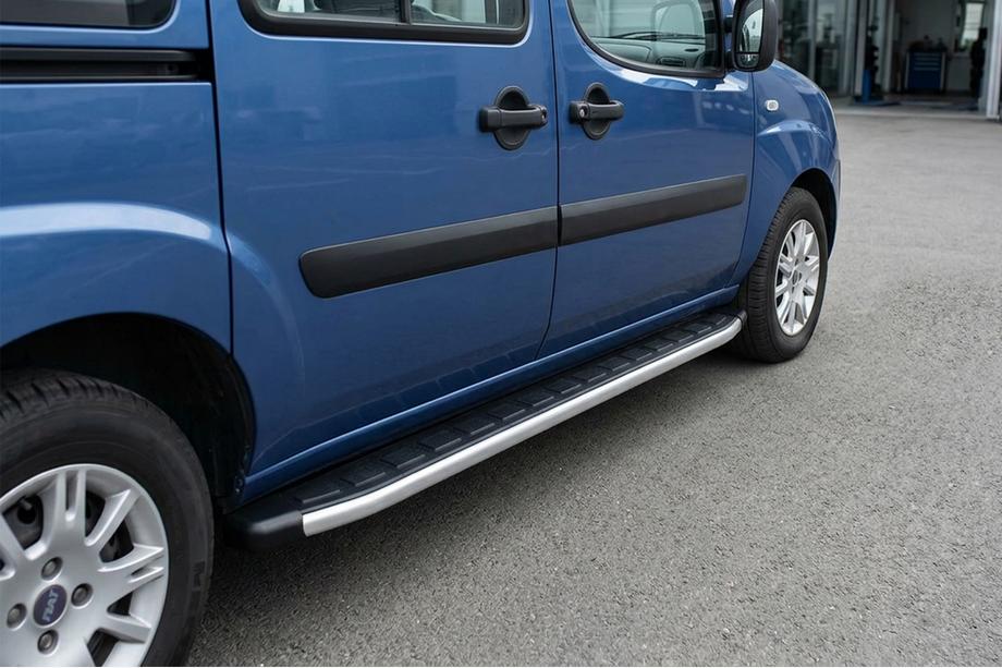 Fiat Doblo I 2001–2005 Boční prahy Fullmond (2 ks, hliníkové) Image