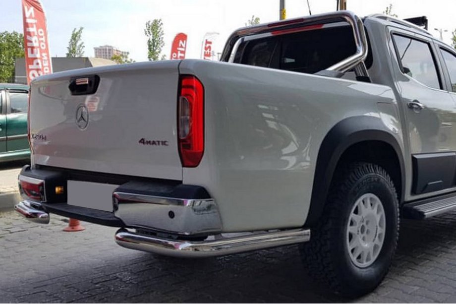 Ford Ranger 2011–2022 Zadní ochranný rám AK003 (2018-2022, nerez) Image