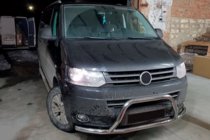 Volkswagen T5 2010–2015 Přední ochranný rám WT006ST (nerez) fotografie 1