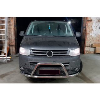 Přední ochranný rám WT006ST (nerez) Volkswagen T5 2010–2015 fotografie 2