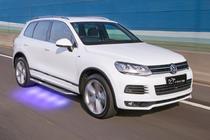 Volkswagen Touareg 2010–2018 Boční prahy ve stylu originálu V3 (2 ks, hliník) fotografie 9