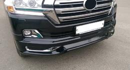 Toyota Land Cruiser 200 2007–2021 Sada bodykitu 2016↗ (Modelista V2) Černá barva fotografie 5