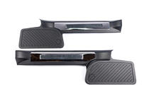 Toyota Land Cruiser 200 2007–2021 Plastové prahové lišty s podsvícením (černé) fotografie 5