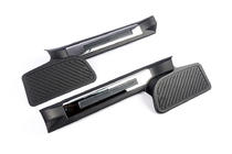 Toyota Land Cruiser 200 2007–2021 Plastové prahové lišty s podsvícením (černé) fotografie 6