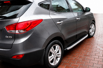 Hyundai IX-35 2010–2015 Boční nášlapy Fullmond (2 ks, hliník) fotografie 1