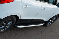 Hyundai IX-35 2010–2015 Boční nášlapy Fullmond (2 ks, hliník) fotografie 2