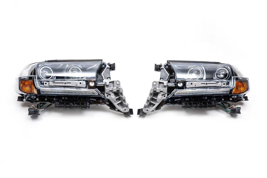 Toyota Land Cruiser 200 2007–2021 Přední světlomety 2016+ (Executive) Kompletní sada (2 ks) Fotografie 11