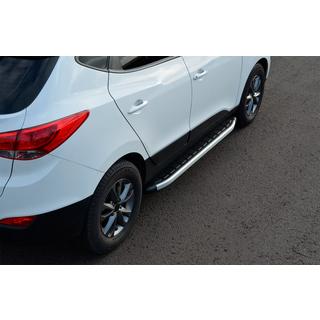 Boční prahy Fullmond (2 ks, hliníkové) Kia Sportage 2010–2015 fotografie 3
