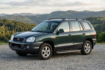Hyundai Santa Fe 1 2000–2006 Boční prahy Fullmond (2 ks, hliníkové) fotografie 1