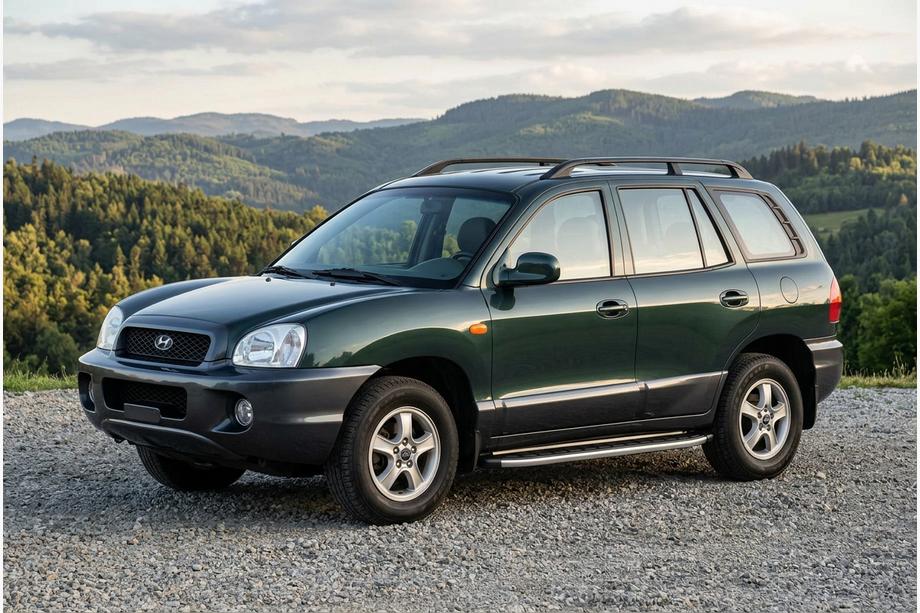 Hyundai Santa Fe 1 2000–2006 Boční prahy Fullmond (2 ks, hliníkové) Image