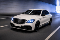 Mercedes S-Class W222 2013–2022 AMG maska chladiče Bez NightVision fotografie 1
