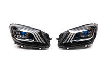 Mercedes S-Class W222 2013–2022 Přední světlomety po faceliftu s řídicími jednotkami (OEM) fotografie 3