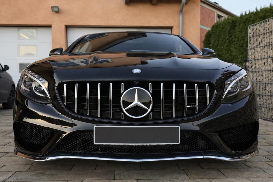 Mercedes S-class C217 Coupe 2014–2020 Maska chladiče BRB (pro COUPE) 2018+ Image