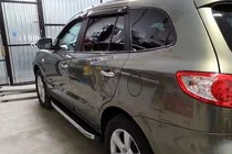 Hyundai Santa Fe 2 2006–2012 Boční prahy Fullmond (2 ks, hliníkové) fotografie 2