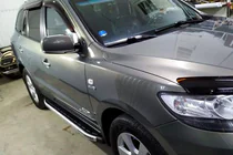 Hyundai Santa Fe 2 2006–2012 Boční prahy Fullmond (2 ks, hliníkové) fotografie 3