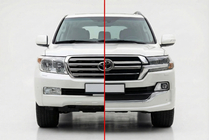 Toyota Land Cruiser 200 2007–2021 Restylingová sada z LC200 2008-2015 na 2019 Executive fotografie 1