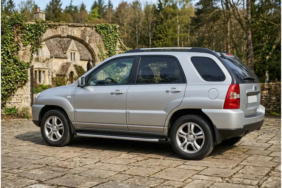 Kia Sportage 2004–2010 Boční prahy Fullmond (2 ks, hliníkové) Image