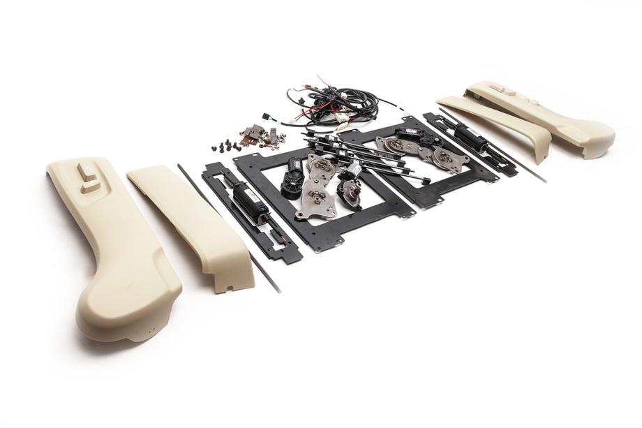 Toyota Land Cruiser Prado 150 2009–2023 Sada mechanismů elektrického sedadla (2 ks) Fotografie 3