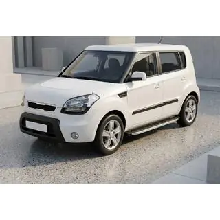 Boční prahy Fullmond (2 ks, hliníkové) Kia Soul I 2008–2013 fotografie 1