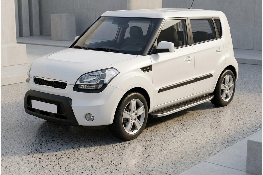 Kia Soul I 2008–2013 Boční prahy Fullmond (2 ks, hliníkové) Image