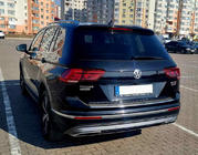 Volkswagen Tiguan 2016–2023 Ochranná lišta zadního nárazníku (Carmos, nerez) fotografie 2