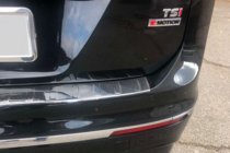 Volkswagen Tiguan 2016–2023 Ochranná lišta zadního nárazníku (Carmos, nerez) fotografie 6