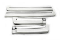 Toyota Land Cruiser 200 2007–2021 Sada dveřních lišt (2008-2016) Bílá barva (BKT) fotografie 4