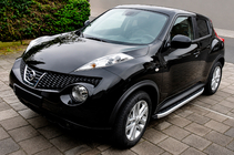 Nissan Juke 2010–2019 Boční nášlapy Fullmond (2 ks, hliník) fotografie 1