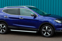 Nissan Qashqai 2007–2010 Boční nášlapy Fullmond (2 ks, hliník) fotografie 4