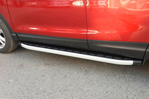 Nissan Qashqai 2010–2014 Boční nášlapy Fullmond (2 ks, hliník) fotografie 2