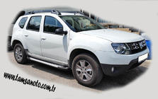 Renault Duster 2008–2017 Boční nášlapy Allmond Grey (2 ks, hliník) fotografie 5