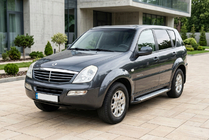SsangYong Rexton I 2001–2017 Boční nášlapy Allmond Grey (2 ks, hliník) fotografie 1