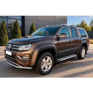 Boční nášlapy Allmond Grey (2 ks, hliník) Volkswagen Amarok 2010–2022 fotografie 2