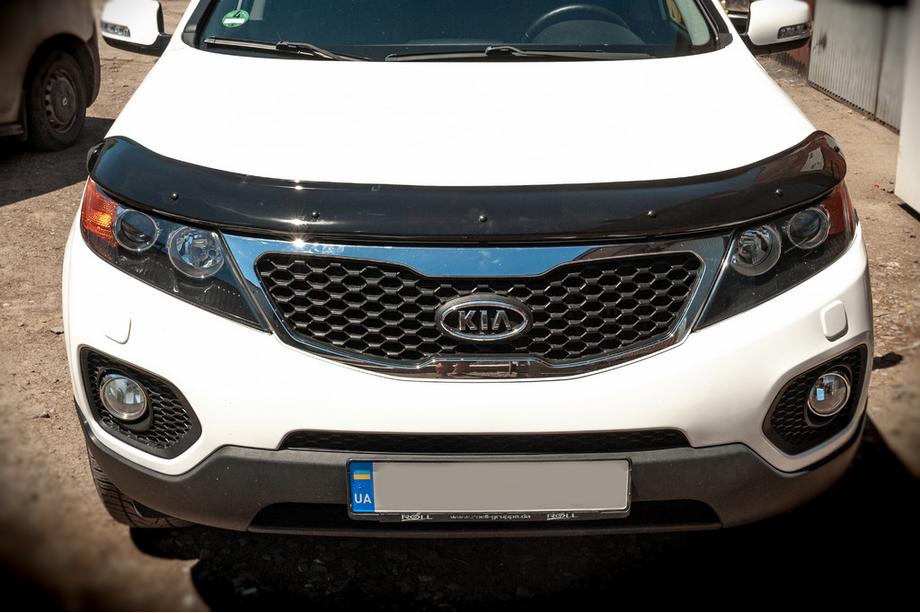 Kia Sorento II XM 2009–2014 Deflektor kapoty 2009-2012 (EuroCap) Image