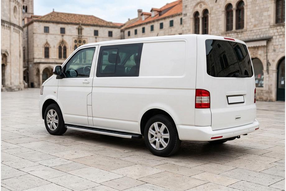 Volkswagen T5 Caravelle 2004–2010 Boční nášlapy Fullmond (2 ks, hliník) Krátký rozvor Image