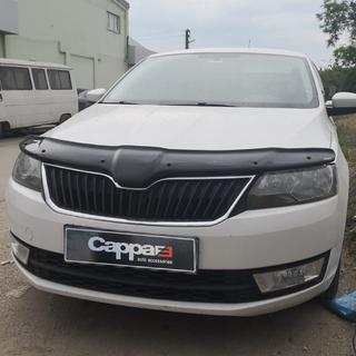 Deflektor na kapotu (EuroCap) Skoda Rapid 2012–2019 fotografie 1