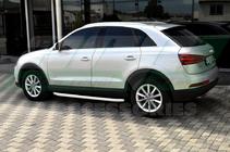 Audi Q3 2011–2019 Boční nášlapy Fullmond (2 ks, hliník) fotografie 2
