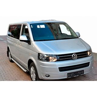 Boční nášlapy Fullmond (2 ks, hliník) Volkswagen T5 2010–2015 fotografie 1
