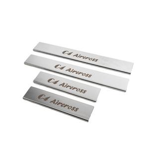 Nerezové kryty prahů Carmos (4 ks) Citroen C-4 Aircross 2012–2017 fotografie 2
