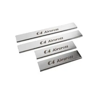 Nerezové kryty prahů Carmos (4 ks) Citroen C-4 Aircross 2012–2017 fotografie 3