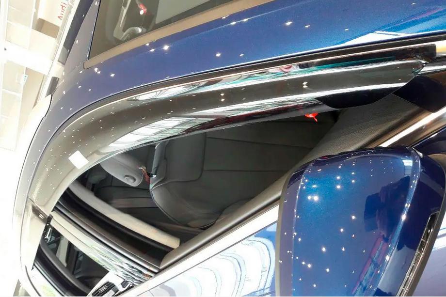 Audi A4 B9 2015–2024 Okenní deflektory (Avant, 4 ks, HIC) Image