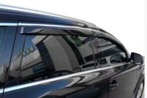 Audi Q7 2005–2015 Okenní deflektory s chromovou lištou (4 ks, HIC) fotografie 7