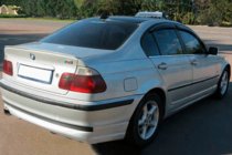 BMW řada 3 E46 1998–2006 Deflektory oken SD (4 ks, HIC) fotografie 1