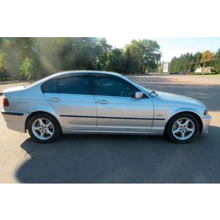 Deflektory oken SD (4 ks, HIC) BMW řada 3 E46 1998–2006 fotografie 2