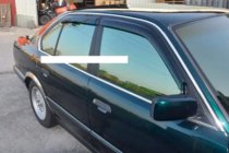 BMW řady 5 E34 1988–1995 Ofuky oken (4 ks, HIC) fotografie 2