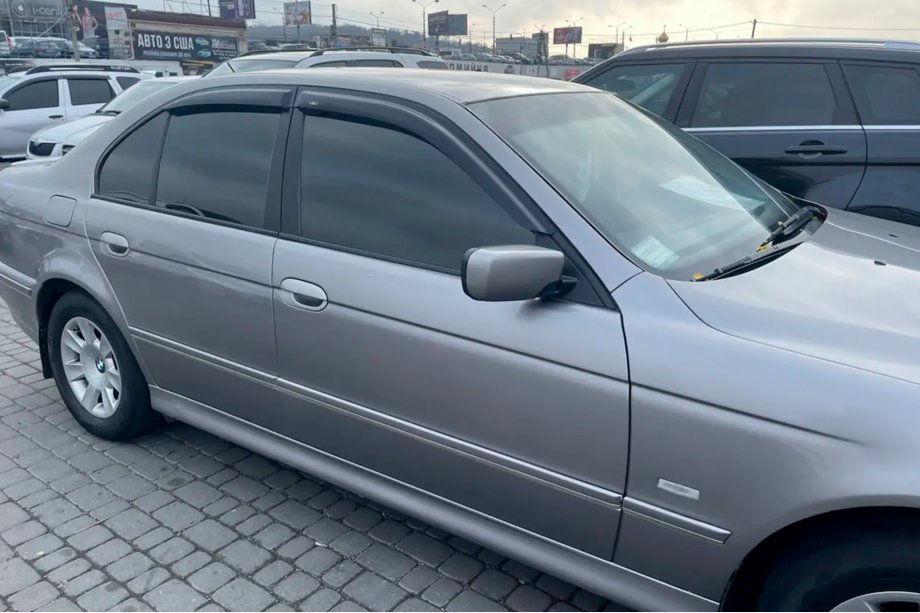 BMW řada 5 E39 1996–2003 Deflektory oken SD (4 ks, HIC) Fotografie 6